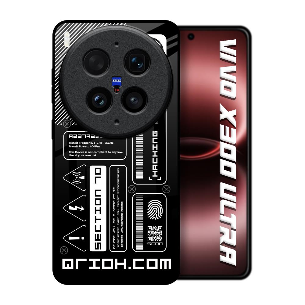 Futuristic Art Vivo X300 Ultra 5G Glass Back Cover Online