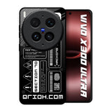 Futuristic Art Vivo X300 Ultra 5G Glass Back Cover Online