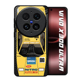 Yellow Racing Car Vivo X300 Ultra 5G Glass Back Cover Online