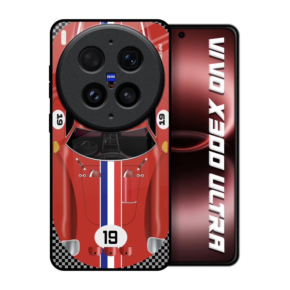 Racing Vintage Vivo X300 Ultra 5G Glass Back Cover Online