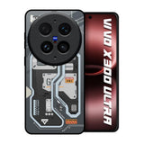 Retro Futuristic Vivo X300 Ultra 5G Glass Back Cover Online