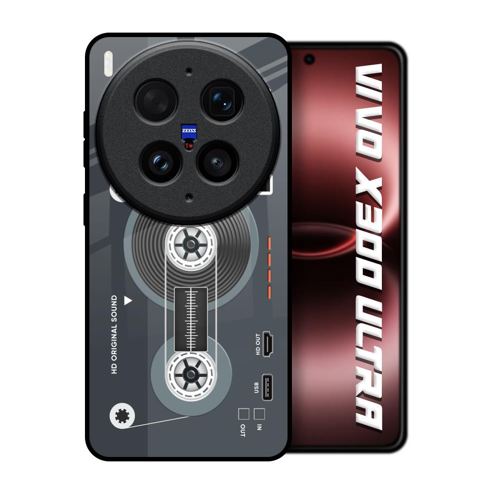 Retro Recorder Vivo X300 Ultra 5G Glass Back Cover Online