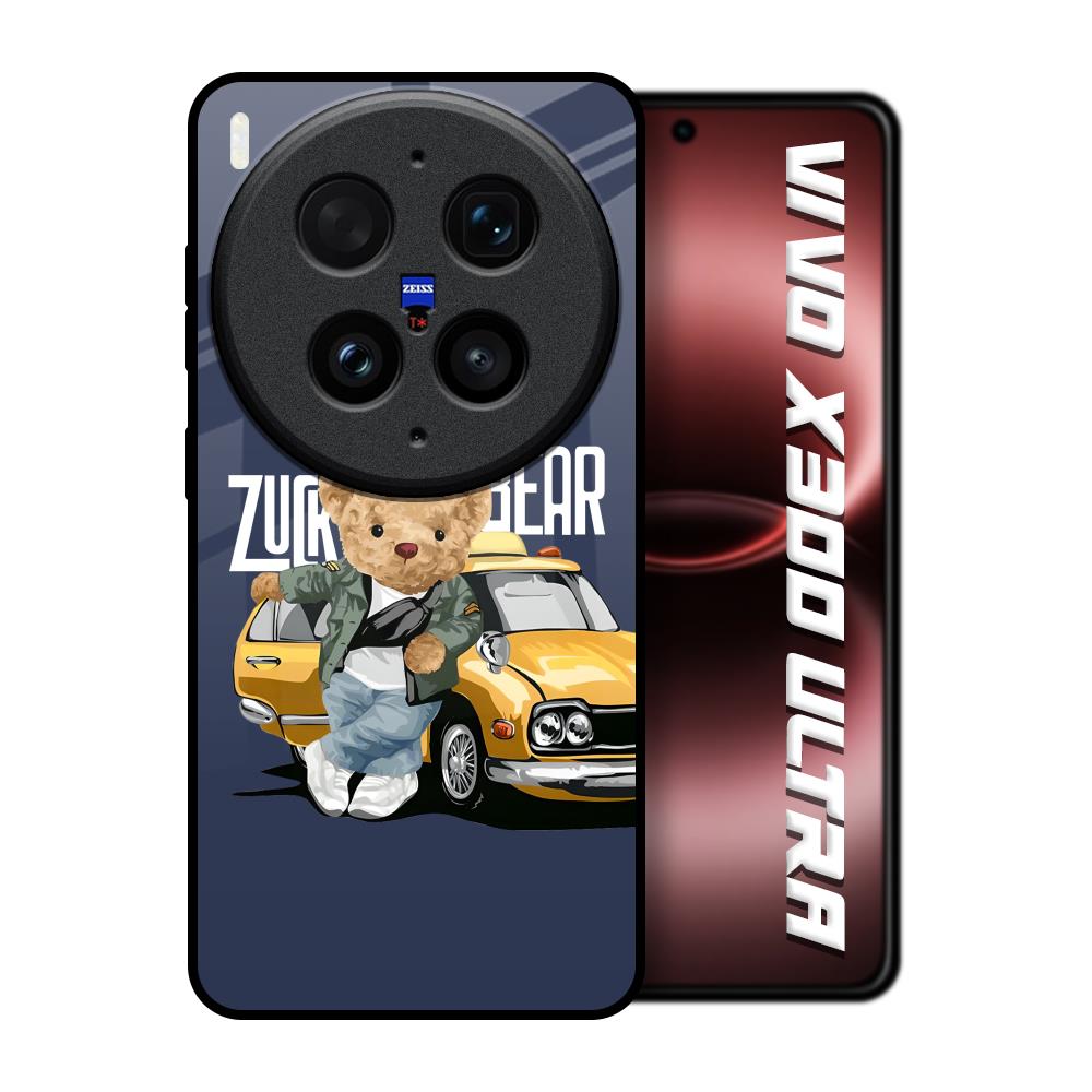 Adventurous Bear Vivo X300 Ultra 5G Glass Back Cover Online