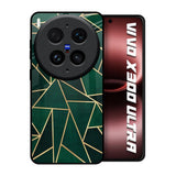 Abstract Green Vivo X300 Ultra 5G Glass Back Cover Online