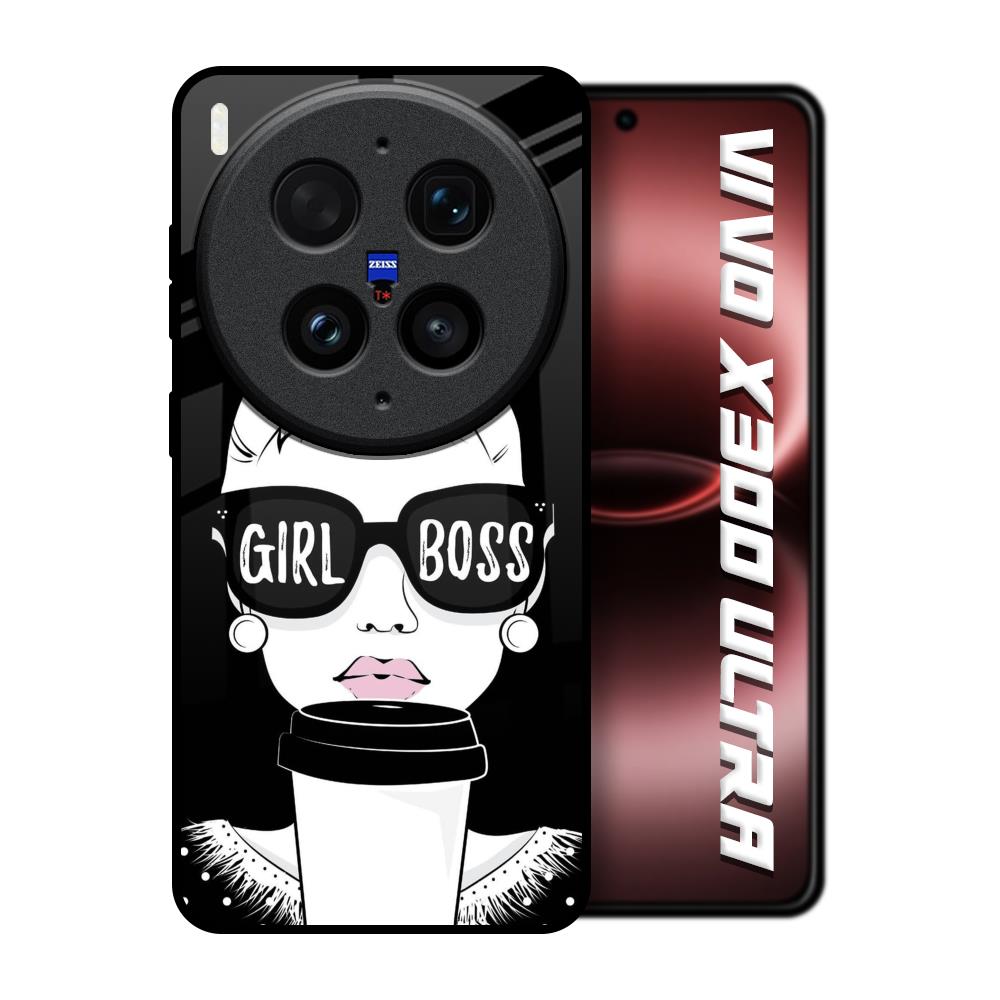 Girl Boss Vivo X300 Ultra 5G Glass Back Cover Online