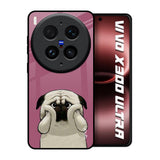 Funny Pug Face Vivo X300 Ultra 5G Glass Back Cover Online