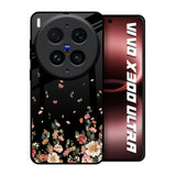 Floating Floral Print Vivo X300 Ultra 5G Glass Back Cover Online