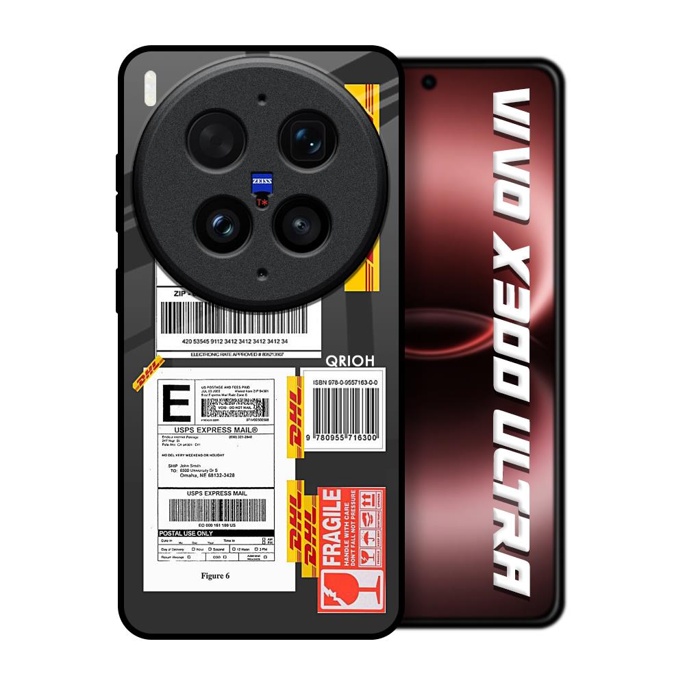Cool Barcode Label Vivo X300 Ultra 5G Glass Back Cover Online