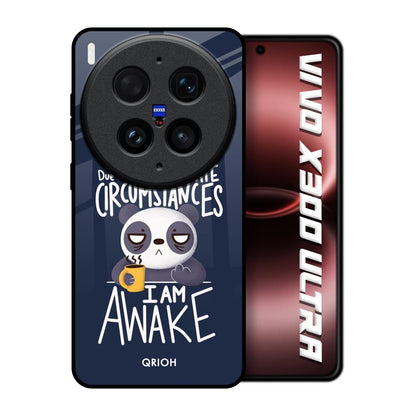 Struggling Panda Vivo X300 Ultra 5G Glass Back Cover Online