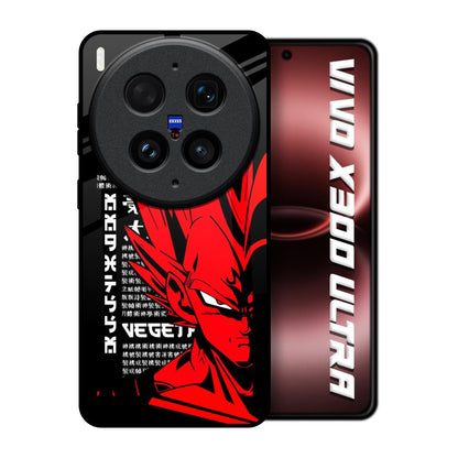 Red Vegeta Vivo X300 Ultra 5G Glass Back Cover Online