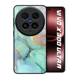 Green Marble Vivo X300 Ultra 5G Glass Back Cover Online