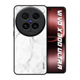 Modern White Marble Vivo X300 Ultra 5G Glass Back Cover Online