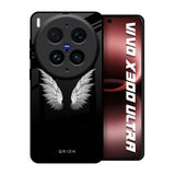 White Angel Wings Vivo X300 Ultra 5G Glass Back Cover Online