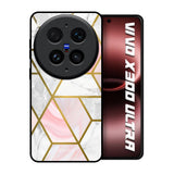 Geometrical Marble Vivo X300 Ultra 5G Glass Back Cover Online