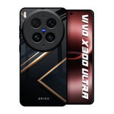 Sleek Golden & Navy Vivo X300 Ultra 5G Glass Back Cover Online