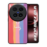 Lucky Abstract Vivo X300 Ultra 5G Glass Back Cover Online