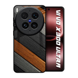 Tri Color Wood Vivo X300 Ultra 5G Glass Back Cover Online
