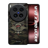 Army Warrior Vivo X300 Ultra 5G Glass Back Cover Online