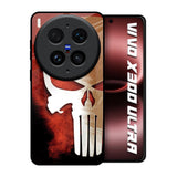 Red Skull Vivo X300 Ultra 5G Glass Back Cover Online