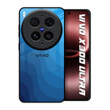 Blue Wave Abstract Vivo X300 Ultra 5G Glass Back Cover Online