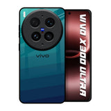 Green Triangle Pattern Vivo X300 Ultra 5G Glass Back Cover Online