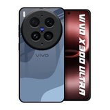 Navy Blue Ombre Vivo X300 Ultra 5G Glass Back Cover Online