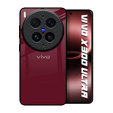 Classic Burgundy Vivo X300 Ultra 5G Glass Back Cover Online