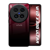 Wine Red Vivo X300 Ultra 5G Glass Back Cover Online