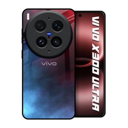Smokey Watercolor Vivo X300 Ultra 5G Glass Back Cover Online