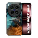 Golden Splash Vivo X300 Ultra 5G Glass Back Cover Online