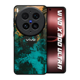 Watercolor Wave Vivo X300 Ultra 5G Glass Back Cover Online