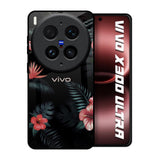 Tropical Art Flower Vivo X300 Ultra 5G Glass Back Cover Online