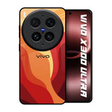 Magma Color Pattern Vivo X300 Ultra 5G Glass Back Cover Online