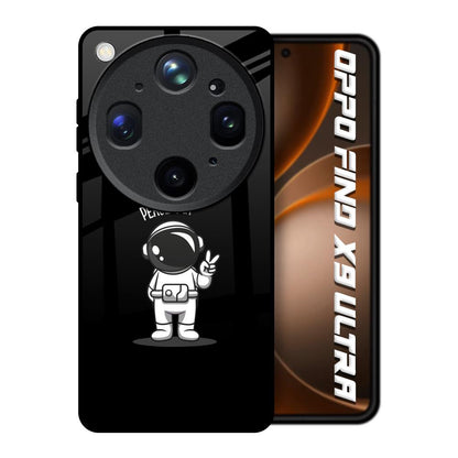 Peace Out Astro Oppo Find X9 Ultra 5G Glass Back Cover Online