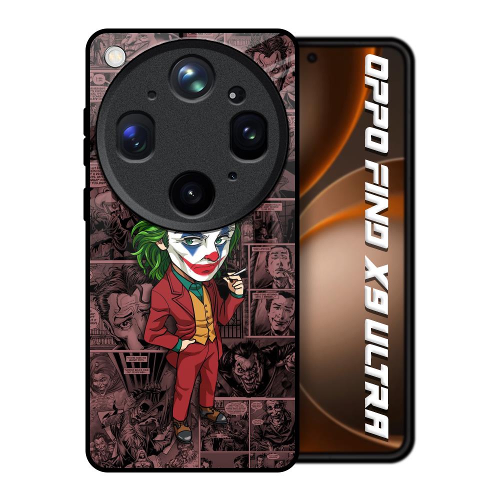 Joker Cartoon Oppo Find X9 Ultra 5G Glass Back Cover Online
