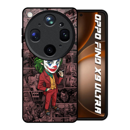 Joker Cartoon Oppo Find X9 Ultra 5G Glass Back Cover Online