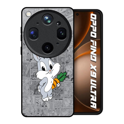 Cute Baby Bunny Oppo Find X9 Ultra 5G Glass Back Cover Online