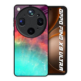 Colorful Aura Oppo Find X9 Ultra 5G Glass Back Cover Online