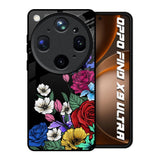 Rose Flower Bunch Art Oppo Find X9 Ultra 5G Glass Back Cover Online
