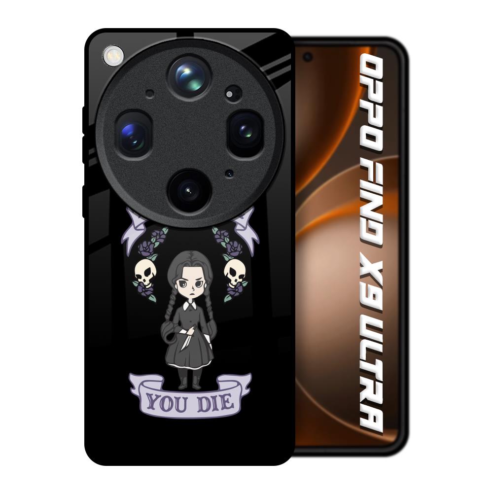 Touch Me & You Die Oppo Find X9 Ultra 5G Glass Back Cover Online