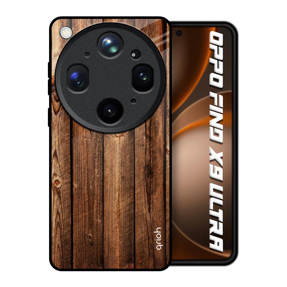 Timber Printed Oppo Find X9 Ultra 5G Glass Back Cover Online