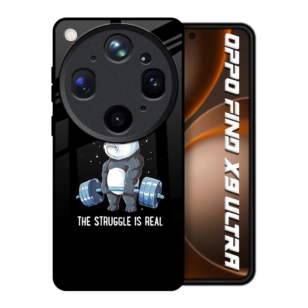 Real Struggle Oppo Find X9 Ultra 5G Glass Back Cover Online