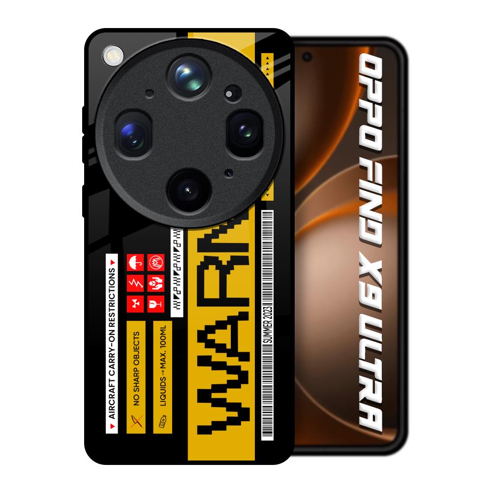 Aircraft Warning Oppo Find X9 Ultra 5G Glass Back Cover Online