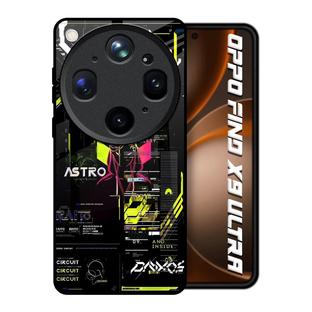 Astro Glitch Oppo Find X9 Ultra 5G Glass Back Cover Online