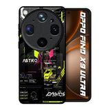 Astro Glitch Oppo Find X9 Ultra 5G Glass Back Cover Online