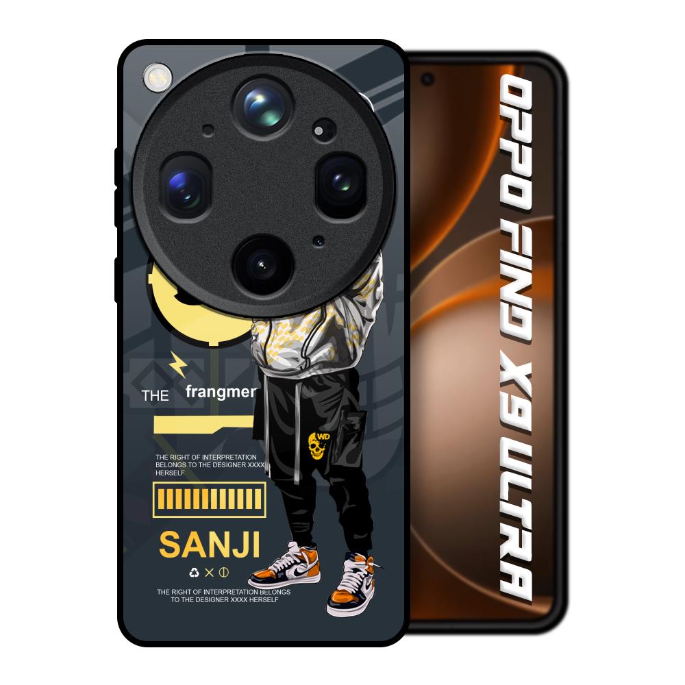 Cool Sanji Oppo Find X9 Ultra 5G Glass Back Cover Online