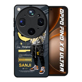 Cool Sanji Oppo Find X9 Ultra 5G Glass Back Cover Online