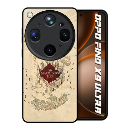 Magical Map Oppo Find X9 Ultra 5G Glass Back Cover Online