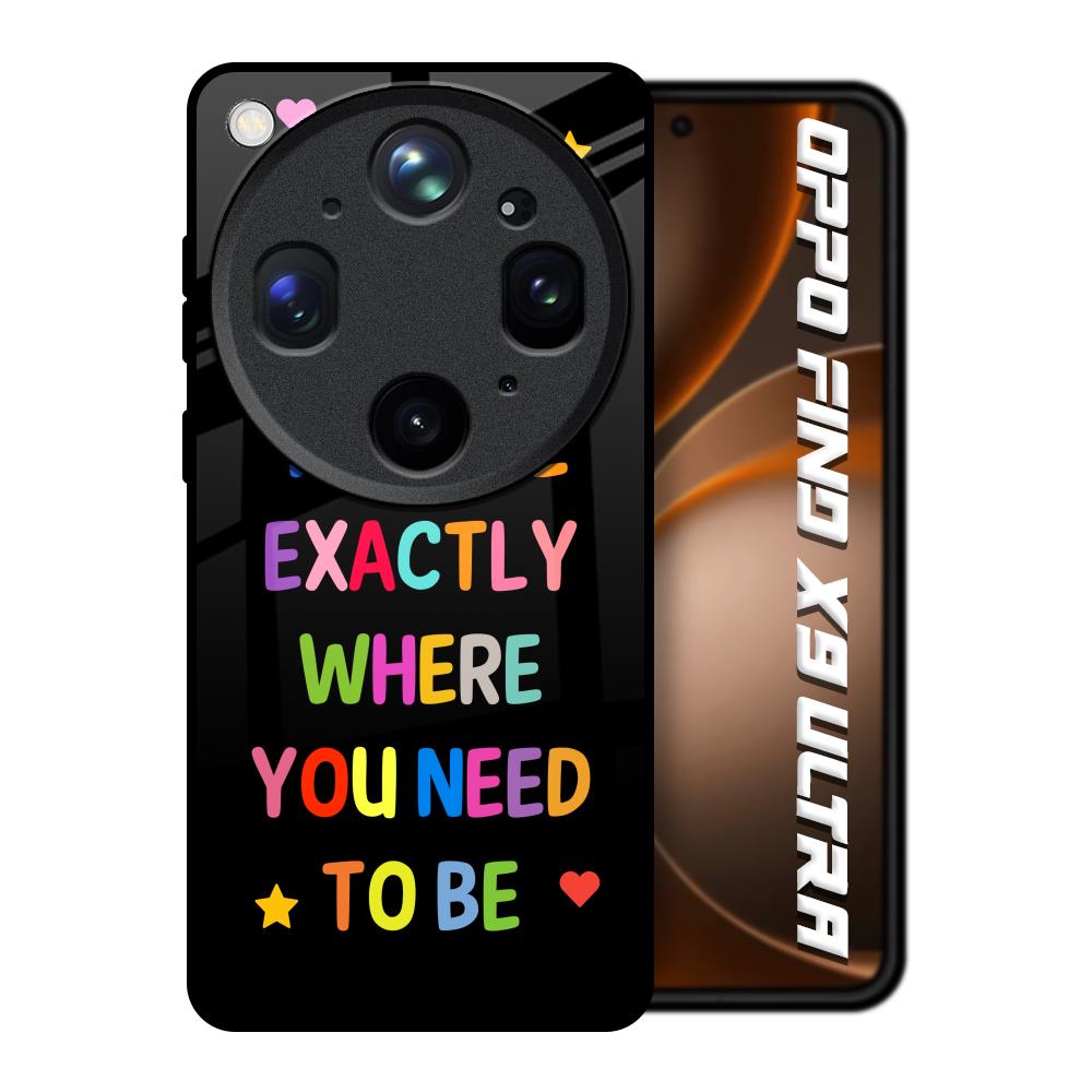 Magical Words Oppo Find X9 Ultra 5G Glass Back Cover Online