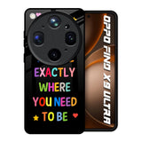 Magical Words Oppo Find X9 Ultra 5G Glass Back Cover Online